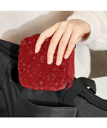 Guantierendiy Portable Sanitary Napkin Storage Bag - Menstrual Cup & Nursing Pad Holder (Multicolor) - Buy Online on GoSupps.com