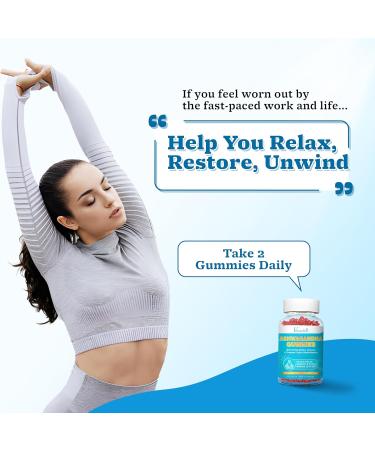 2 Pack Ashwagandha Gummies with Turmeric GABA Mood Energy and Immune Support Mixed Berry Flavor 120 Cts Mixed Berry 60 Count (Pack of 2) - Buy Online on GoSupps.com