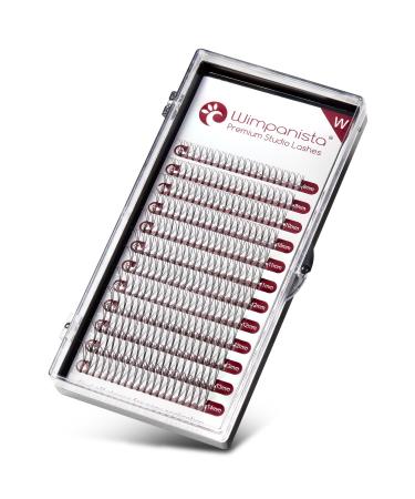 W Lashes Silk Eyelashes C Curl - 3D Volume Extensions 0.07mm Thickness Mixed Lengths 8-14mm - Buy Online on GoSupps.com
