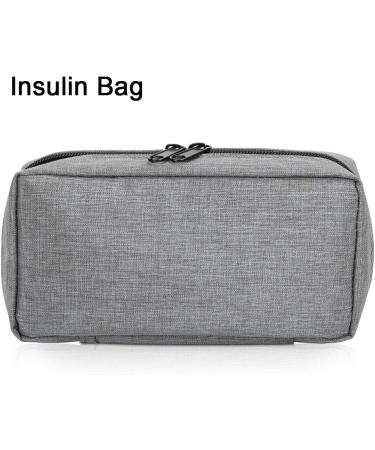 Insulin Protector Bag: Light-Weight Cooling Case for Daily Use - Gray - Buy Online on GoSupps.com