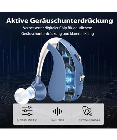 Britzgo Portable Blue Couple 1204-Blue2: Rechargeable Long Battery Life High-Resolution Sound & Noise Suppression - Buy Online on GoSupps.com