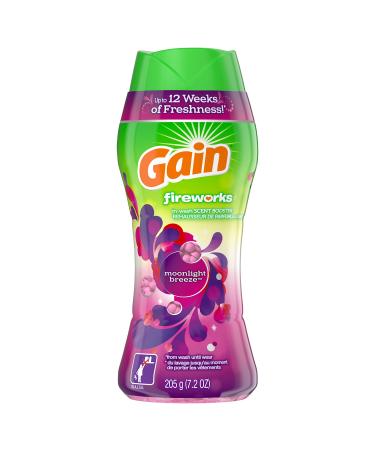 Gain Fireworks In-Wash Scent Booster Beads Moonlight Breeze 7.2 oz