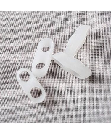 Jiahao 2 Pairs Silicone Gel Valgus Corrector - Hallux Valgus Separator & Straightener for Pain Relief - Buy Online on GoSupps.com