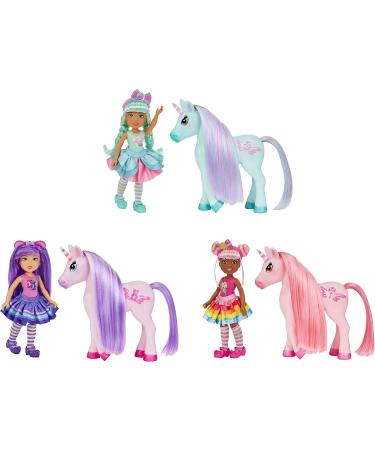 MGA Dream Bella Small Candy Unicorn - Lavender Gummy Board with 3 Perfumed Hair Clips Brush & Scratch n Sniff - Perfect for Kids 3+ - Buy Online on GoSupps.com