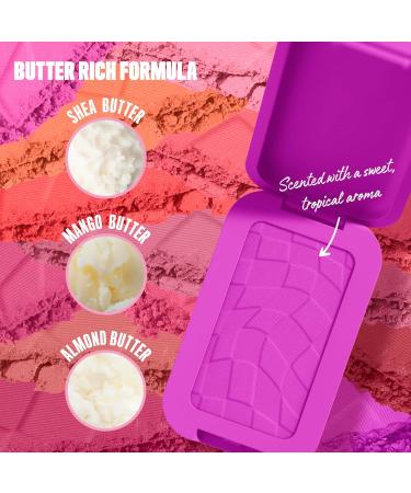 NYX Professional Makeup Buttermelt Blush Buttery Soft Powder Blush Up to 12 H Wear Fade & Transfer Resistant With Mango Almond & Shea Butters Shade: All The Butta 5 g (Pack of 1) All the Butta - Buy Online on GoSupps.com
