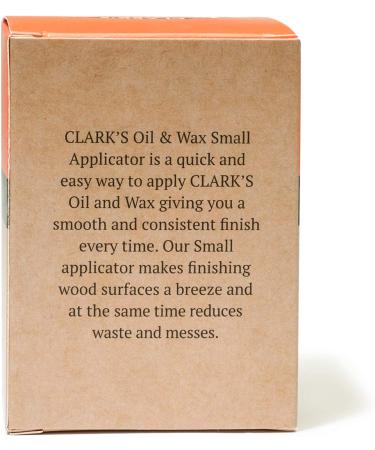 CLARK'S Cutting Board Oil & Wax Applicator - Food Grade Mineral Oil for Butcher Blocks & Utensils | USA Maple Construction - Buy Online on GoSupps.com