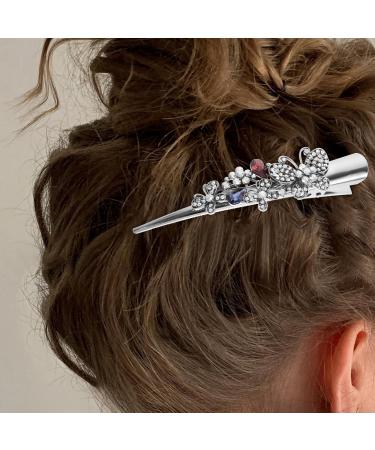 Beaupretty Hair Clips hair accessories hair barrettes women hairpin hair decoration large barrette large hairpins hairpin for women rhinestone hairpins clip Metal Miss girl Vintage Hair Clips - Buy Online on GoSupps.com