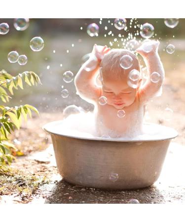 Fragrance Free 3-in-1 Baby Bubble Bath Shampoo & Body Wash - Deep Steep's Baby Line | 15 oz - Buy Online on GoSupps.com