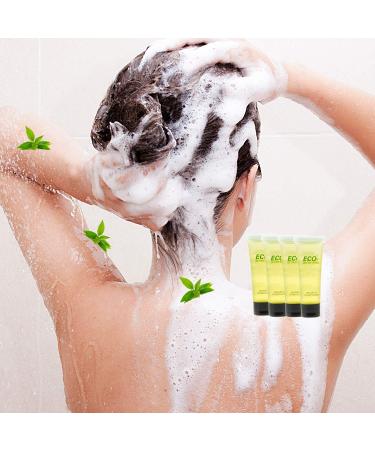 ECO Amenities 2 in 1 Conditioning Shampoo 200 Pack - Travel Size Mini Shampoo & Conditioner Sets - Green Tea Scent 1 Fl Oz - Buy Online on GoSupps.com
