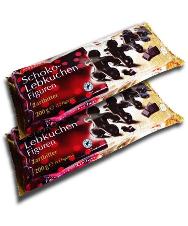 topDeal Set of 2 chocolate and gingerbread figurines - 2 x 200g