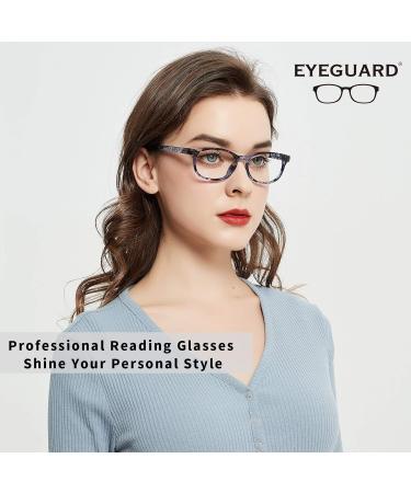 Shop EYEGUARD 4 Pack Stylish Reading Glasses for Women - Fashionable Eyeglasses +4.00 Magnification (4 Colors) - International Shipping Available - Buy Online on GoSupps.com