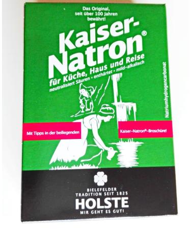 20x HOLSTE Kaiser Natron 250g - Versatile Soda for Baking Cooking and Cleaning | International Shipping Available - Buy Online on GoSupps.com