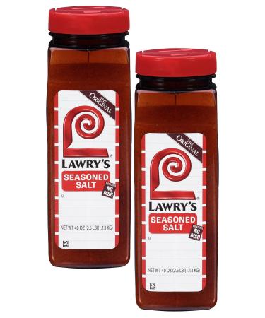 Lawry's Lawry's Seasoned Salt - 40oz Container (Pack of 2)