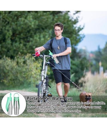 Buy Taozoey 750ml Dog Water Bottle - Antibacterial Leak-Proof Pet Dispenser for Travel & Camping - Perfect for Dogs & Cats - Buy Online on GoSupps.com