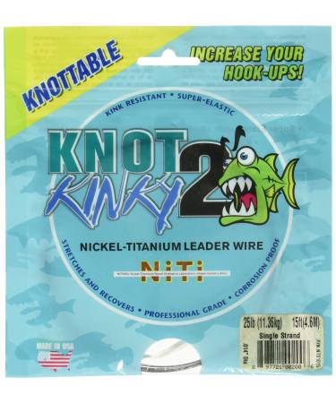 Knot2Kinky NT01215 Wire 35-Pound, 15 Feet 35 lb