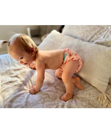 Alva Baby 4 Layers Bamboo Viscose Liners - Reusable Inserts for Cloth Diapers (12 Pack) | Eco-Friendly Soft & Absorbent - Buy Online on GoSupps.com
