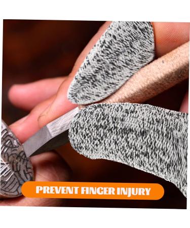 FRCOLOR 100 Pcs Anti-Cut Finger Cots - Convenient DIY Finger Sleeves & Protectors for Carving Gardening & Crafting - Buy Online on GoSupps.com