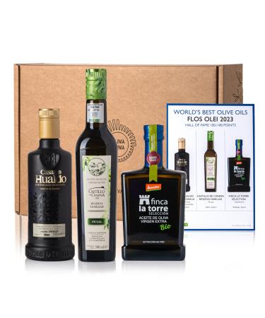 Best Oils of the World Flos Olei 2023 - Gift Box 3x500 ml
