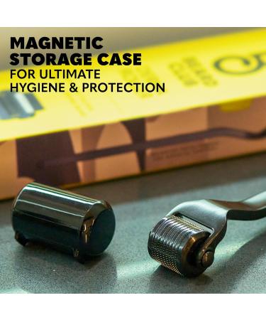 Beard Club Derma Roller & Biotin Beard Growth Spray - 540 Titanium Microneedles for Optimal Beard Care & Growth - Vitamin B7 & B5 Infused - Perfect for Men & Women - Buy Online on GoSupps.com