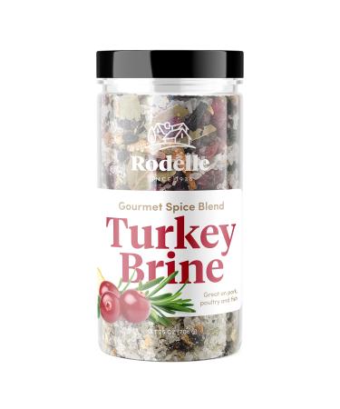 Rodelle Turkey Brine Gourmet Spice Blend Net Wt (25 Oz),, () Turkey Brine 25 Ounce (Pack of 1)