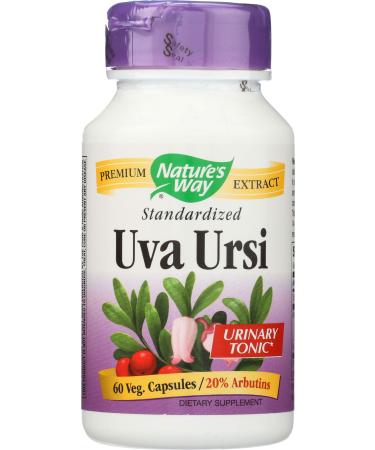 Nature's Way Uva-Ursi 666 mg 60 Vegan Capsules