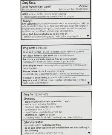 Kaopectate Multi-Symptom Relief Caplets - 28 Count - Buy Online on GoSupps.com