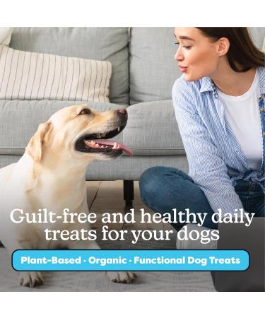 Gruffies Peanut Butter Skin & Coat Dog Treats 170g Natural Ingredients Made in The USA Effective for Sensitive Skin Allergies Supports Shiny Coat and Great for Dog Training - Buy Online on GoSupps.com