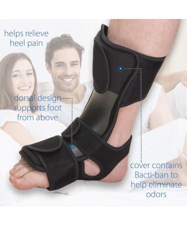 Swede-O Dorsal Night Splint - Small/Medium | Comfortable Foot Support for Plantar Fasciitis Relief | International Shipping Available - Buy Online on GoSupps.com