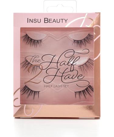 Insu Beauty Half 3/4 Re-useable Luxury Eyelashes - 3 Pairs - Buy Online on GoSupps.com