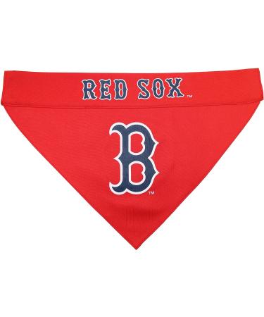 MLB Boston Red Sox Reversible Pet Bandana | Large/X-Large | MLB Team Color 1 - Buy Online on GoSupps.com