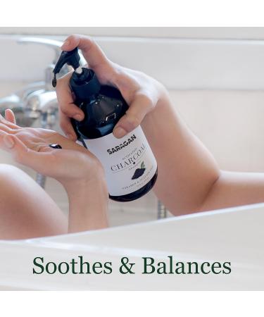 Activated Charcoal Shampoo - Natural & Sulfate Free Clarifying Shampoo with Keratin Argan & Jojoba Oils for All Hair Types - Detox Shampoo for Women & Men (16 oz - Buy Online on GoSupps.com