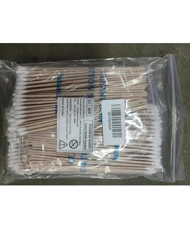Buy 300 Long Wooden Handle Cotton Swabs - 15cm Cleaning Sticks for Camera Keyboard Makeup & Polishing | International Shipping Available - Buy Online on GoSupps.com