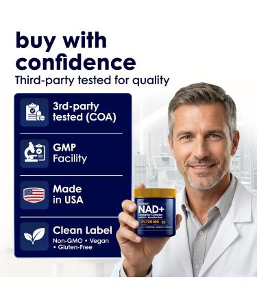 JoysLife AGERESET NAD Supplement NMN Alternative Liposomal + Gotu Kola for Women & Men w/Resveratrol Quercetin Gotu Kola - Package May Vary - Buy Online on GoSupps.com