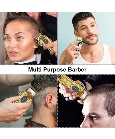 Hatteker Professional Cordless Men's Hair Clippers - Grooming Kit for Haircuts and Beard Trimming - Buy Online on GoSupps.com