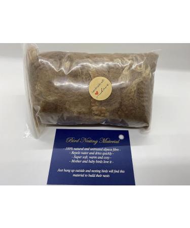 Bird Nesting Material (Alpaca Fibre) Wool Natural Organic - Buy Online on GoSupps.com