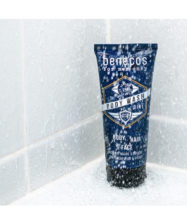 Buy Men's 3 in 1 Body Wash Gel - 200 ML | Refreshing Nourishing & International Shipping - Buy Online on GoSupps.com