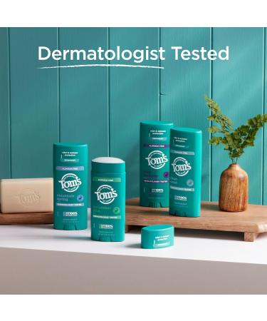 Tom s of Maine Lemongrass Tea Tree Aluminum Free Natural Deodorant For Women & Men | Goes on Clear | Odor & Wetness Protection | Naturally Derived and Moisture-Locking Ingredients | 3.25 oz Lemongrass Tea 3.25 Ounce (Pack of 1) - Buy Online on GoSupps.com