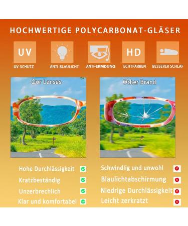 Cojwis 4 Pack Stylish Reading Glasses for Women - HD Clear Lens Multi-Colored 1.25x Magnification - International Shipping Available - Buy Online on GoSupps.com