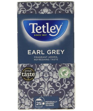 Tetley Tetley Earl Grey 25-Pack Tea Bags with Drawstring