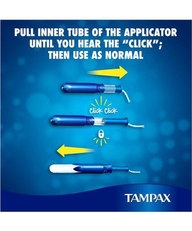 Tampax Pearl Compak Tampons Regular Light 8 Count - Trusted Protection - Buy Online on GoSupps.com
