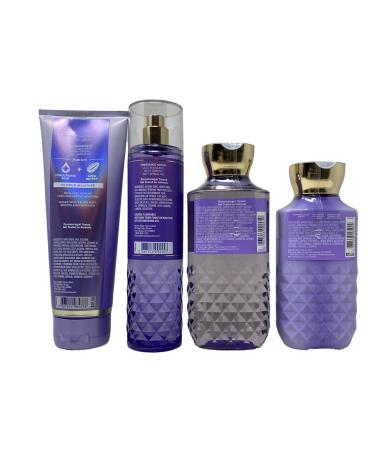 Bath & Body Works Fresh Cut Lilacs Deluxe Gold Woven Basket Gift Set with a Lavender Dream Bar Soap - Fragrance Mist - Body Cream - Shower Gel and Body Lotion - Full Size - Buy Online on GoSupps.com