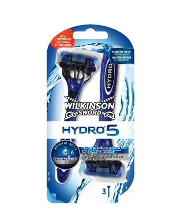 Wilkinson Hydro 5 Razor 3 pieces