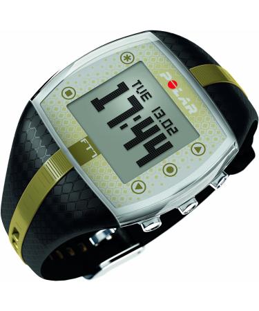 Polar FT7 Women's Heart Rate Monitor Watch - Black/Gold - Buy Online on GoSupps.com