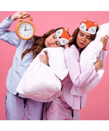 BONUCI Unicorn Sleep Mask for Kids - Rainbow Plush Eye Cover for Girls, Teens and Women - Cute Animal Sleeping Mask for Party, Travel, Nap and Lunch Breaks - Buy Online on GoSupps.com