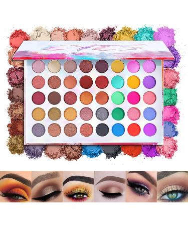 Voiakiu Complete Make-Up Set | All-in-One Starter Kit for Beginners & Pros | Includes Lip Gloss Eyeshadow Brushes | Perfect Gift Set for Girls - Buy Online on GoSupps.com