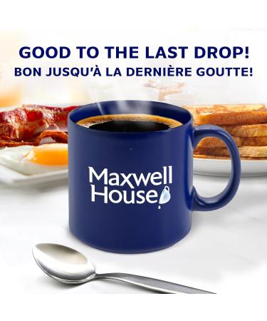 Maxwell House Decaf Ground Coffee 631g (Pack of 6) 3.79 kg (Pack of 1) Decaffeinated - Buy Online on GoSupps.com