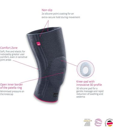 Medi Genumedi Knit Knee Support for Men & Women - Ultimate Comfort & Stability | International Shipping Available - Buy Online on GoSupps.com
