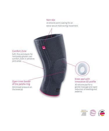 Medi Genumedi Knit Knee Support | Best Knee Brace for Men & Women - International Shipping Available - Buy Online on GoSupps.com