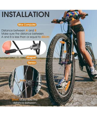 Bike Computer with Solar Energy | Wireless Bicycle Speedometer & Odometer | Waterproof LCD Backlight | Multi-Function Cycling Computer - Buy Online on GoSupps.com