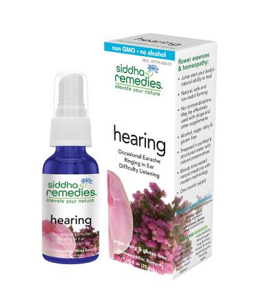 Siddha Remedies Hearing | Ear Ache Medicine for Adult Ear Pain | Earache Homeopathic Medicine for Earache Relief, Ear Ringing Relief & Buzzing in Ear | Non GMO, Alcohol Free, Gluten Free, Sugar Free